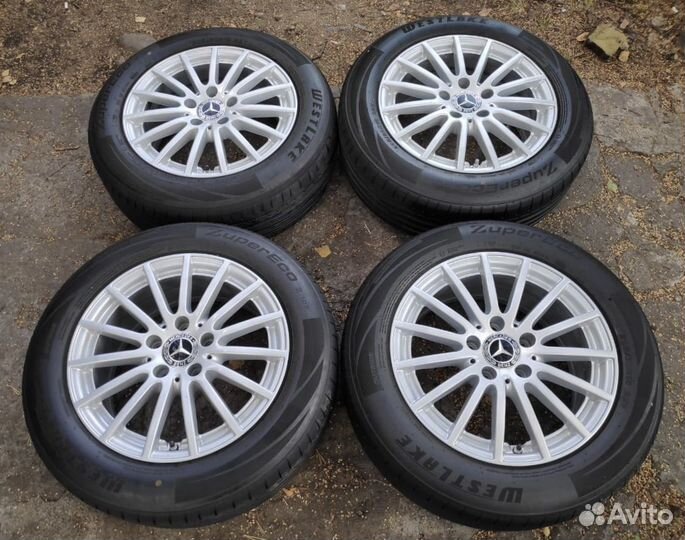 Колеса r16 5/112 mercedes ориг летние