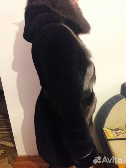 Мутоновая шуба