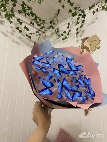 Букет из бабочек