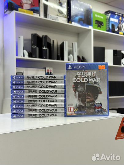Диск call of duty cold war.Новый.Полностью русский