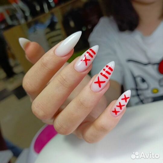 Наращивание ногтей модель