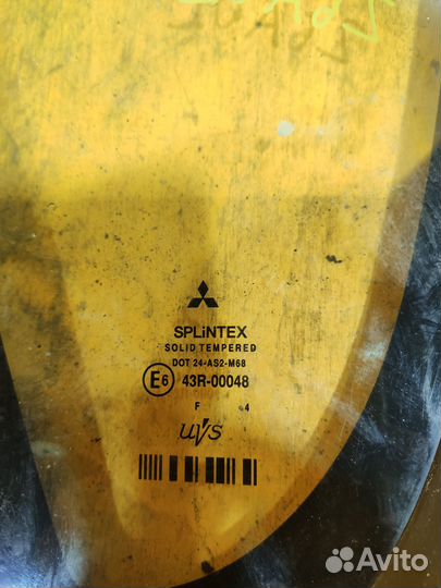 Форточка задняя левая для Mitsubishi Colt