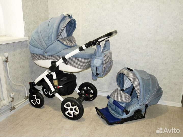 Adamex erica 3 в 1 автолюлька в комплекте