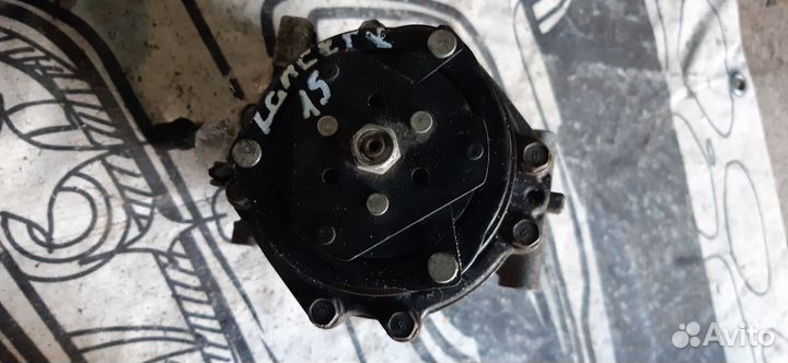 Компрессор кондиционера Mitsubishi Lancer X