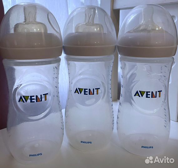 Бутылочки для кормления avent