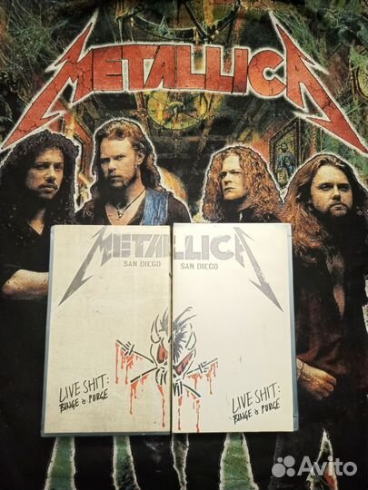 Metallica live shit:binge & purge (VHS)
