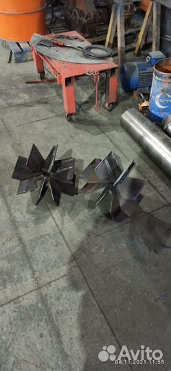 Рабочее колесо (крыльчатка) вентилятора вцп 7-40