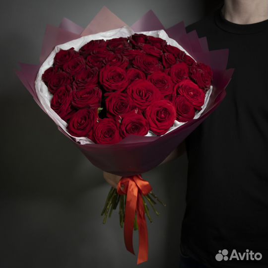 Розы доставка букет роз, розы опт 51 роза 101 роза