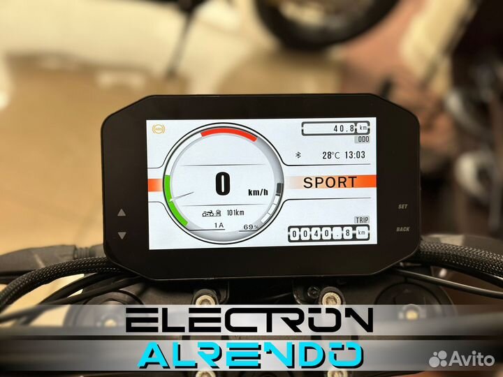 Электромотоцикл Alrendo TS Bravo