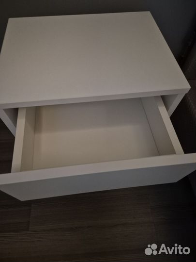 Тумба прикроватная белая 2 штуки