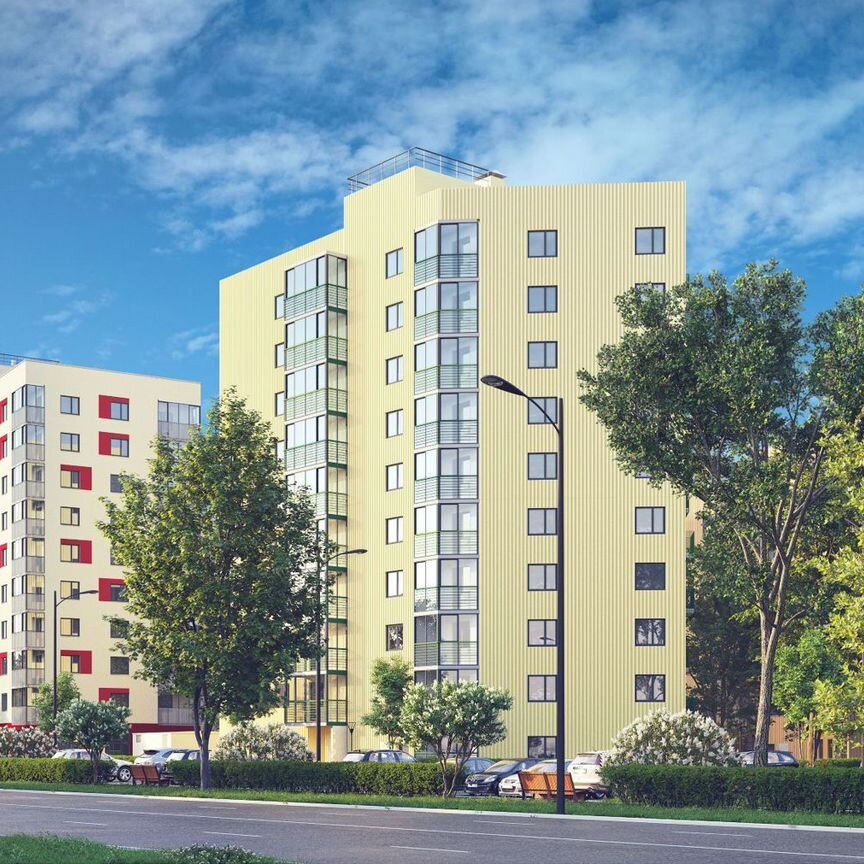 2-к. квартира, 60,7 м², 8/11 эт.