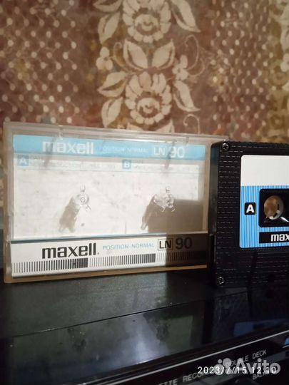 Аудио кассета maxell