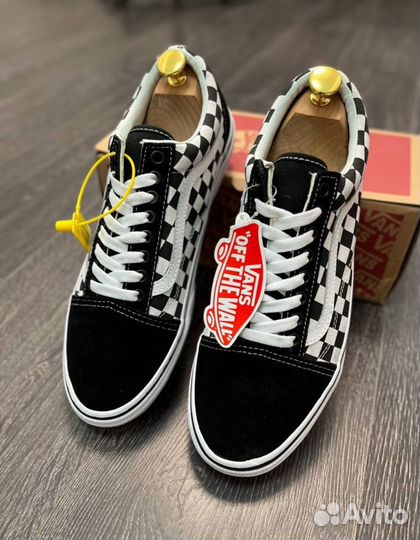 Кеды Vans old skool шахматные (Размеры 41-44)