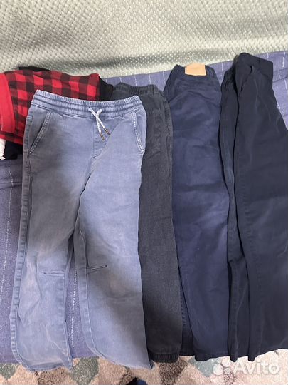 Вещи пакетом на мальчика 130-140