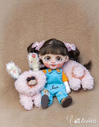 Авторская мини куколка от Yumi Camui