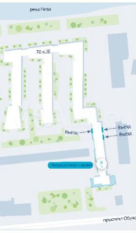 Машиноместо, 14 м²