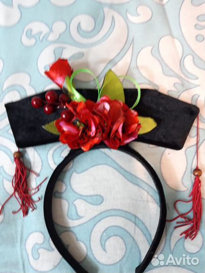 Японка Китаянка №1 азиатский костюм+головной убор