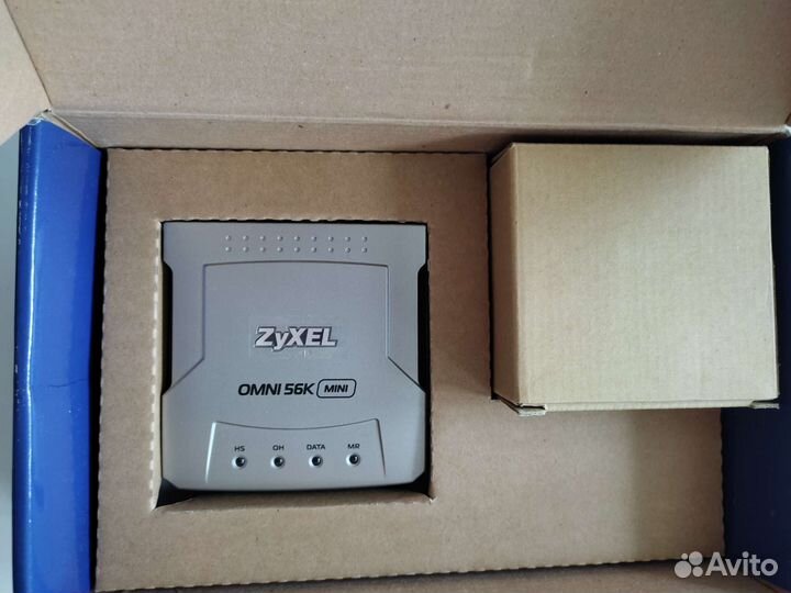Модем zyxel omni 56K mini