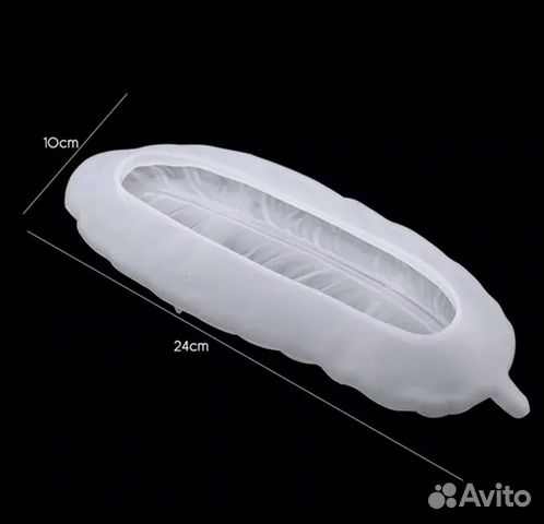 Силиконовый молд перо для эпоксидной смолы