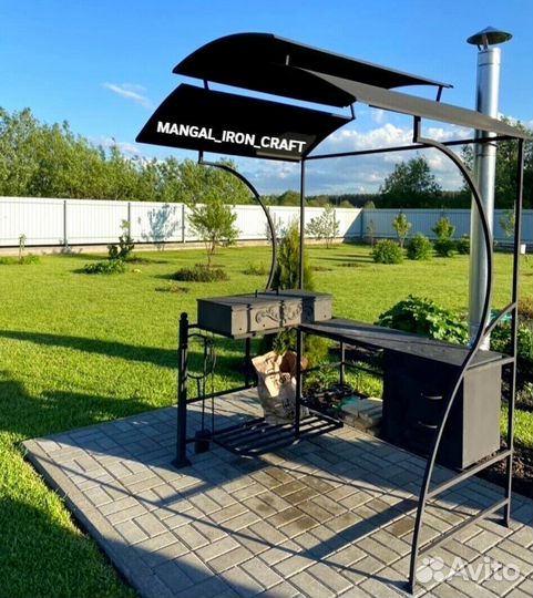 Мангал лофт