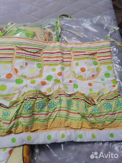 Пододеяльник и бортики в кроватку