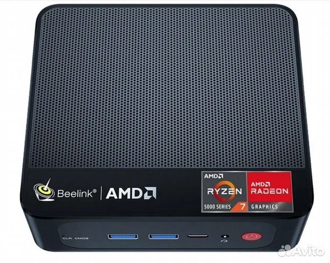 Игровой мини-компьютер на процессоре AMD Ryzen 7 5