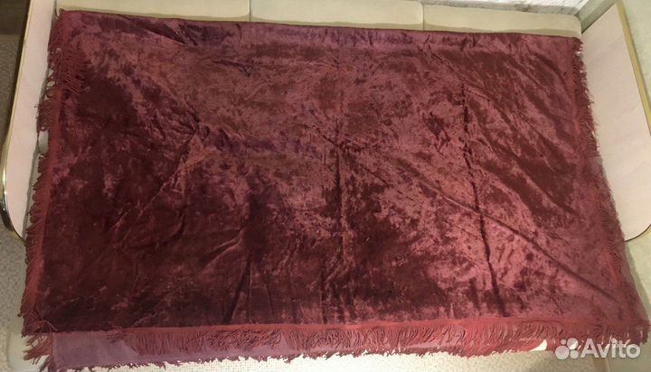 Покрывало Скатерть Плюш Гобелен СССР Бахрома