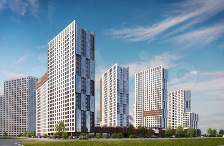 2-к. квартира, 62,1 м², 2/26 эт.