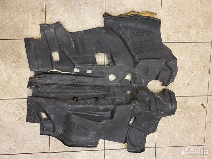 Шумоизоляция тоннеля Mercedes W213