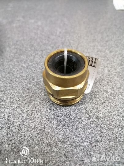 Фитинг прямой (латунь) 12-М22*1,5