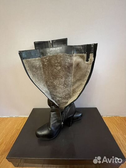 Сапоги женские зимние натуральная кожа