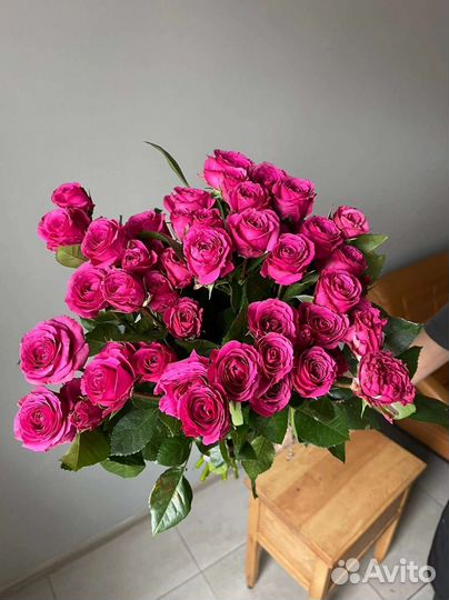 Цветы розы букет