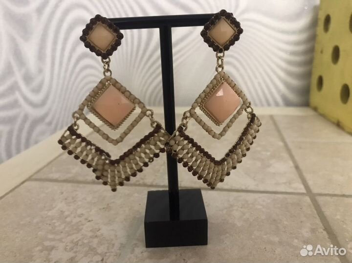 Серьги бижутерия Турция