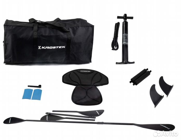 Каяк двухместный надувной