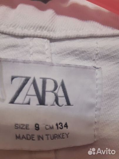 Джинсовая куртка для девочки Zara, 134