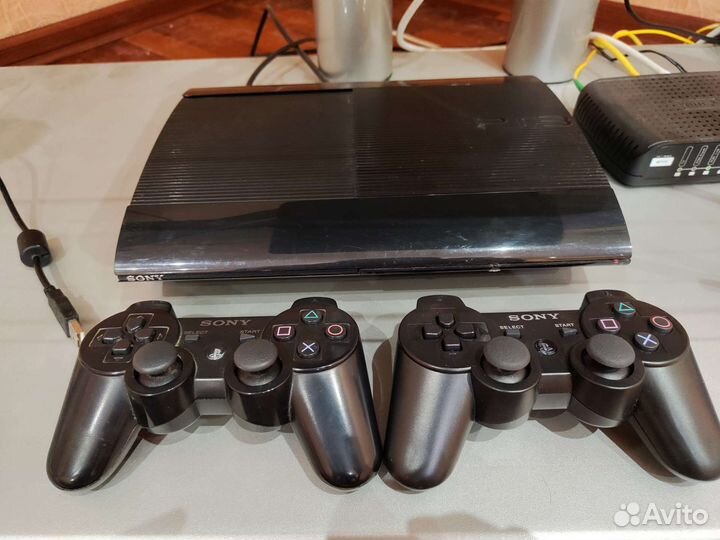 Sony PS3 super slim 500GB прошитая на HEN