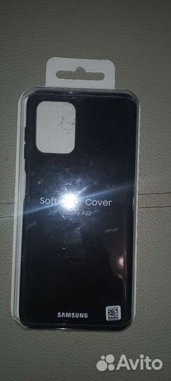 Чехол Samsung Galaxy A22 черный