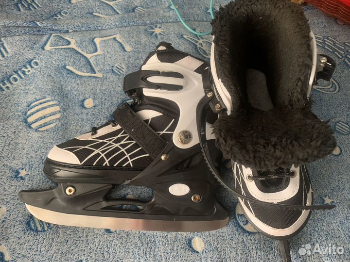 Коньки детские раздвижные