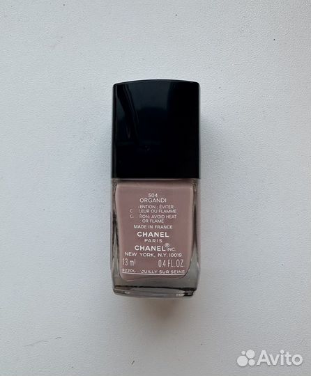 Chanel лак для ногтей 504 organdi