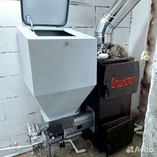 Твердотопливный котел автомат