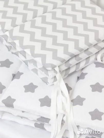 Бортики в детскую кроватку