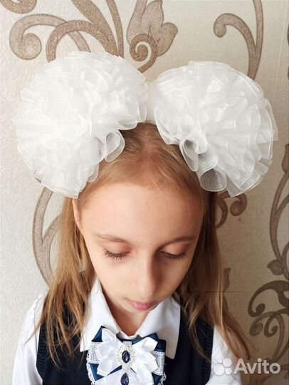 Большие школьные банты