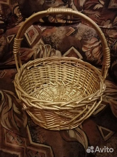 Корзина плетеная