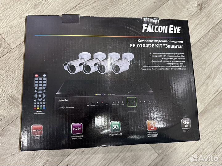 Комплект видеонаблюдения Falcon Eye 0104DE Kit