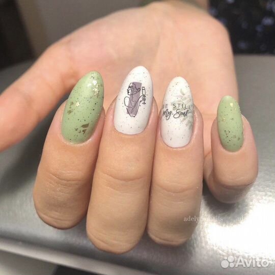 Маникюр с покрытием