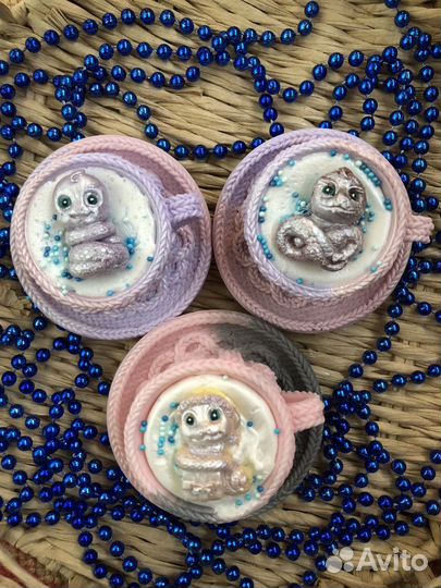 Мыло ручной работы змея символ 2025 года