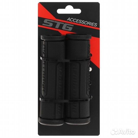 Грипсы 110 мм, Novatrack, цвет чёрный