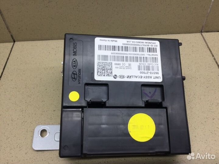 Блок электронный Kia Ceed универсал G4FC 2019