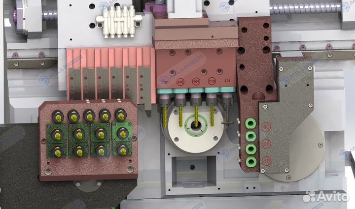 Автомат продольного точения jsway A466D