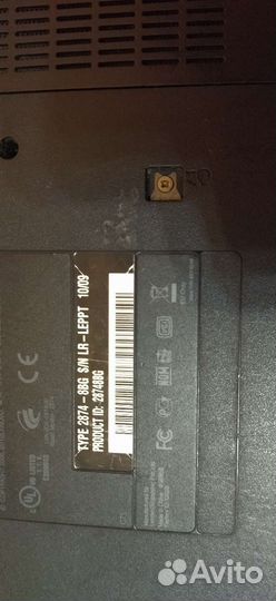 Ноутбук Lenovo thinkpad SL410